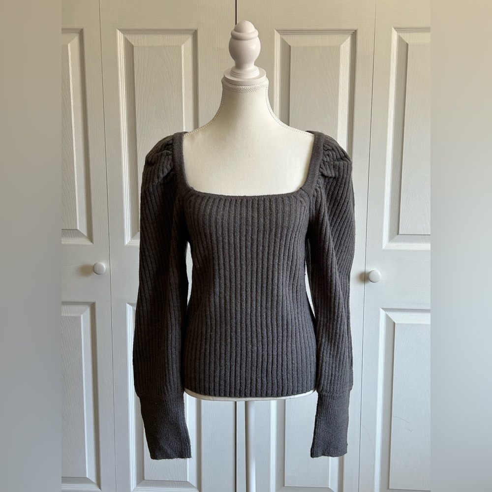 Charcoal gray, on-trend sweater by Venus